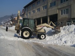 Započela akcija čišćenja snijega iz užeg gradskog jezgra