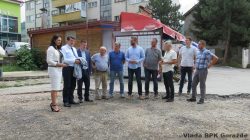 Zajednički obilazak radova na rekonstrukciji dionice magistralne ceste M-20 koja prolazi kroz ulicu Sinan-paše Sijerčića