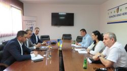 Sastanak premijerke BPK Goražde i ministara privrede i finansija s potpredsjednikom Privredne komore FBiH