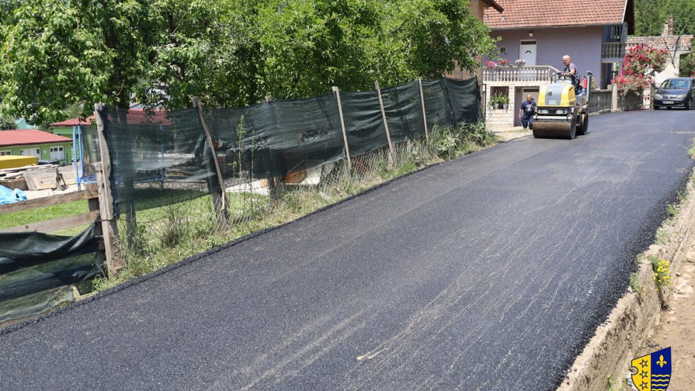 U toku sanacija dionice puta od industrijske zone Pobjeda do naselja Podhranjen