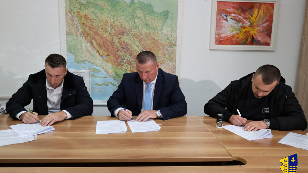 Potpisani ugovori za sufinansiranje projekata javnih komunalnih preduzeća u BPK Goražde