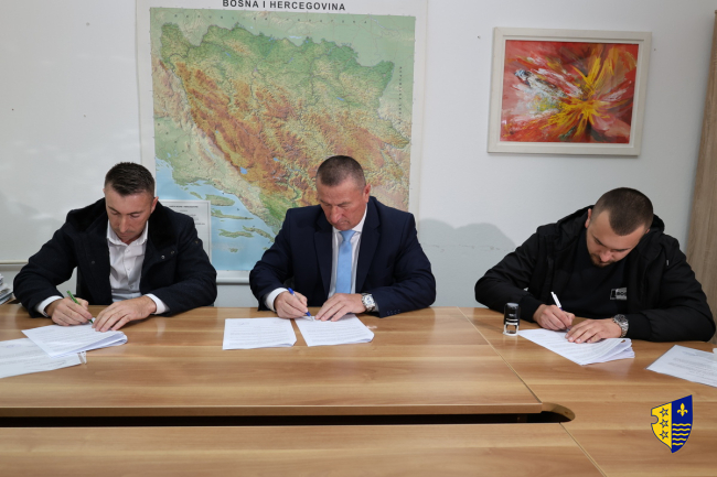 Potpisani ugovori za sufinansiranje projekata javnih komunalnih preduzeća u BPK Goražde
